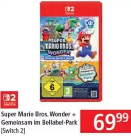 Pagro Diskont Super mario bros. wonder + gemeinsam im bellabel-park Angebot