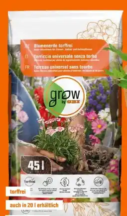 OBI Grow by Obi Bio-Blumenerde Angebot