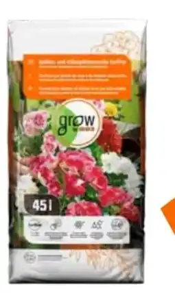 OBI Grow by Obi Balkon- und Kübelpflanzenerde Angebot