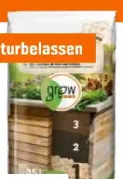 OBI Grow by Obi Holzhäcksel Bio Naturbelassen Angebot
