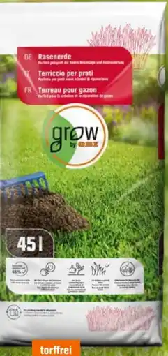 OBI Grow by Obi Rasenerde Angebot