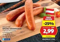 Hofer SONNHOF BBQ SPEZIAL KÄSEKRAINER Angebot