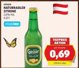 Hofer Gösser Naturradler Zitrone Angebot