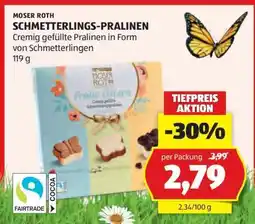 Hofer MOSER ROTH SCHMETTERLINGS-PRALINEN Angebot