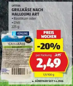 Hofer LYTTOS GRILLKÄSE NACH HALLOUMI ART Angebot