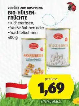 Hofer BIO-HÜLSEN-FRÜCHTE Angebot