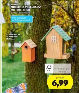 Hofer MODERNES VOGELHAUS/FUTTERSTATION Angebot