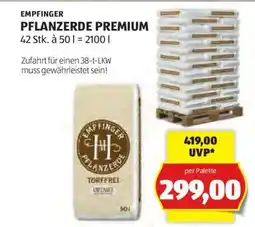 Hofer EMPfinger Pflanzerde Premium Angebot