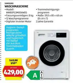 Hofer Samsung Waschmaschine Angebot