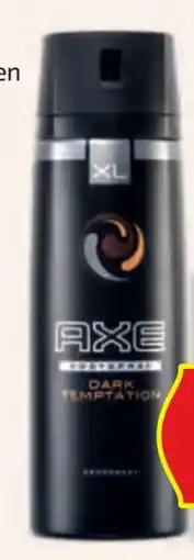 Hofer Axe Bodyspray Angebot