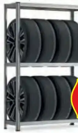 Hofer Monzana Schwerlastregal Reifen Angebot