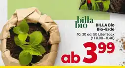Billa Billa bio bio-erde Angebot