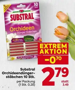 Billa Substral Orchideendünger- stäbchen Angebot