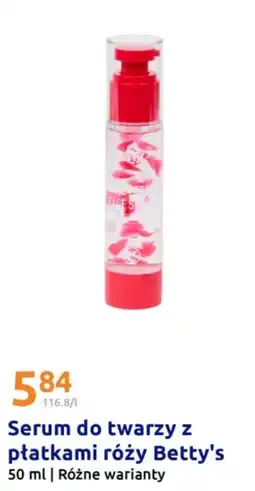 Action Serum do twarzy z płatkami róży Betty's Angebot