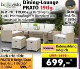 Norma Dining-Lounge PRATO Angebot
