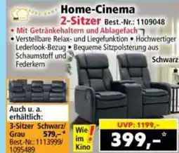 Norma Home-Cinema 2-Sitzer Angebot