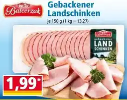Norma Gebackener Landschinken Angebot