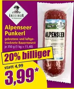 Norma Alpenseer Punkerl Angebot