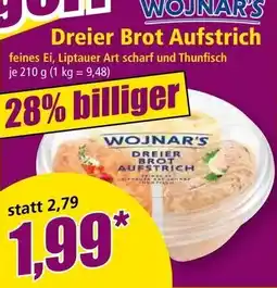 Norma Dreier brot aufstrich Angebot
