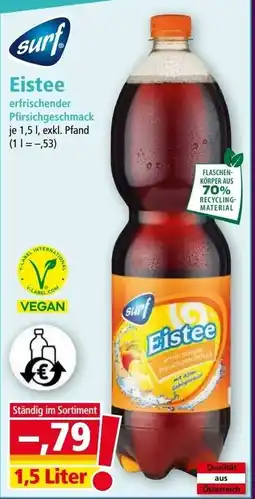 Norma Surf eistee Angebot