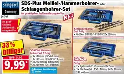 Norma Sds-plus meißel-/hammerbohrer- oder schlangenbohrer-set Angebot