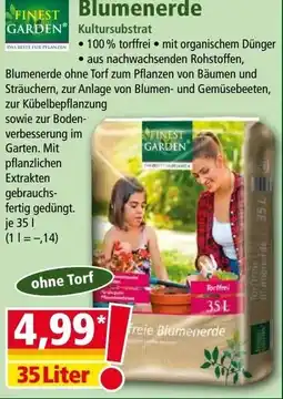 Norma Blumenerde Angebot