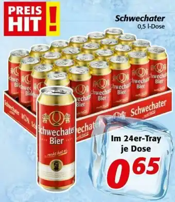 Nah&Frisch Schwechater 0,5 L-Dose Angebot