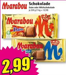 Norma Marabou Schokolade Angebot