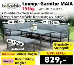 Norma bellavista Lounge-Garnitur MAIA Angebot
