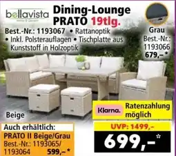 Norma Bellavista dining-lounge prato Angebot