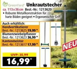 Norma Greenyard unkrautstecher Angebot