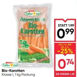 Maximarkt Bio- Karotten Angebot