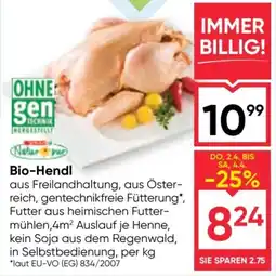 Maximarkt Bio-Hendl Angebot