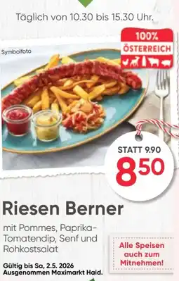 Maximarkt Riesen Berner Angebot