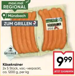 Maximarkt Kasekrainer Angebot