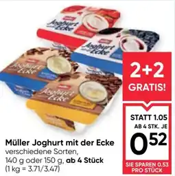 Maximarkt Müller Joghurt mit der Ecke Angebot