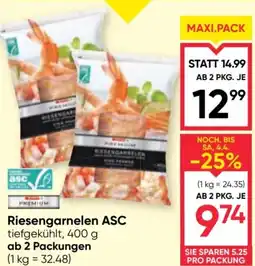 Maximarkt Riesengarnelen ASC Angebot