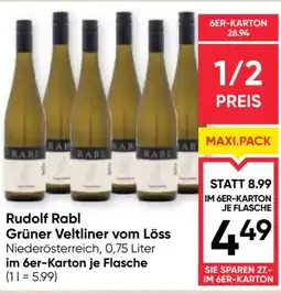 Maximarkt Rudolf rabl grüner veltliner vom löss Angebot