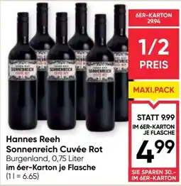 Maximarkt Hannes Reeh Sonnenreich Cuvée Rot Burgenland Angebot