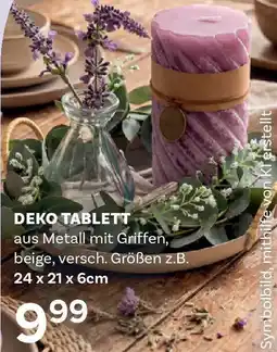 Bellaflora Deko tablett Angebot