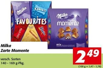 Nah&Frisch Milka Zarte Momente 140-169g Angebot