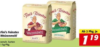 Fini's Feinstes Weizenmehl 1 Kg