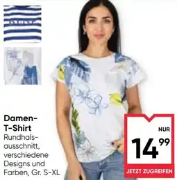 Maximarkt Damen- t-shirt rundhals Angebot