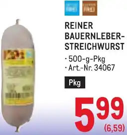 Metro Reiner bauernleber- streichwurst Angebot