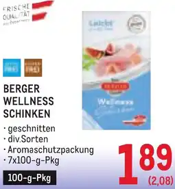 Metro Berger wellness schinken Angebot