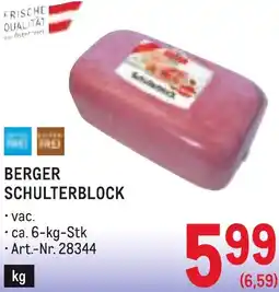 Metro Berger schulterblock Angebot