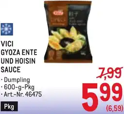 Metro Vici gyoza ente und hoisin sauce Angebot