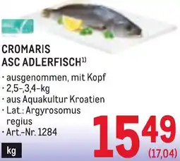 Metro Cromaris asc adlerfisch Angebot
