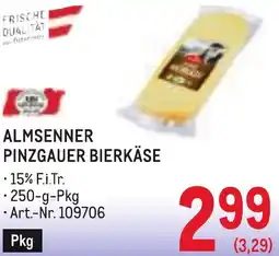 Metro Almsenner pinzgauer bierkäse Angebot