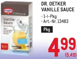Metro Dr. oetker vanille sauce Angebot